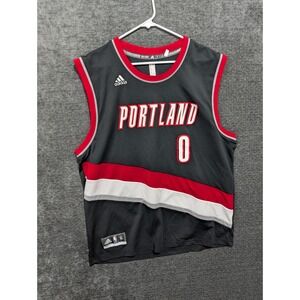Adidas Damian Lillard Portland Trail Blazers Jersey Size XL